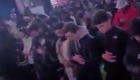 First time Muslim offer Namaz in New York’s Times Square