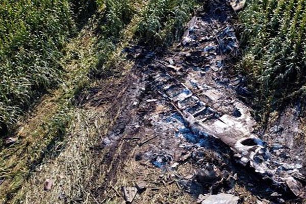 Ukrainian cargo plane crashes in northern Greece